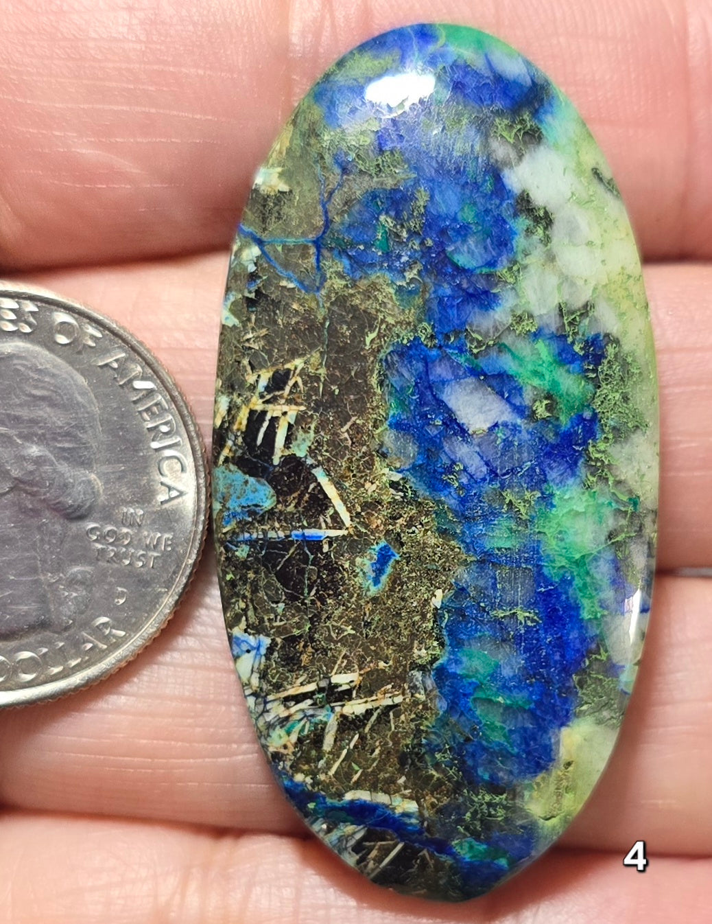 #4 Turquoise Azurite