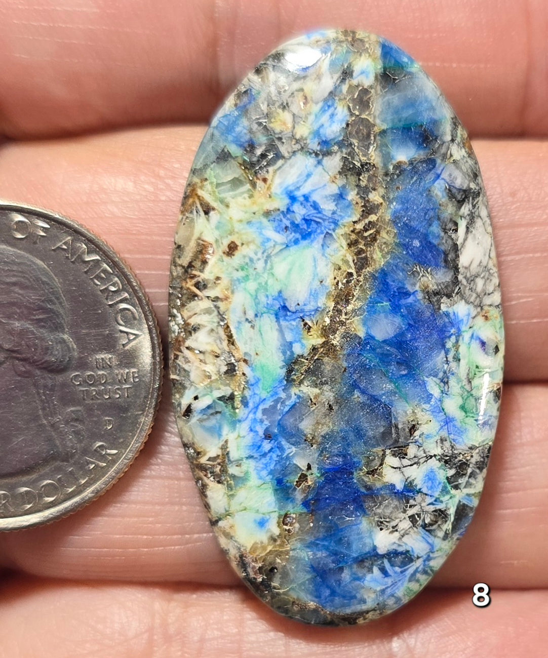 #8 Turquoise Azurite