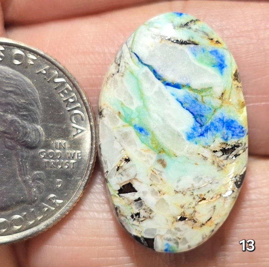 #13 Turquoise Azurite