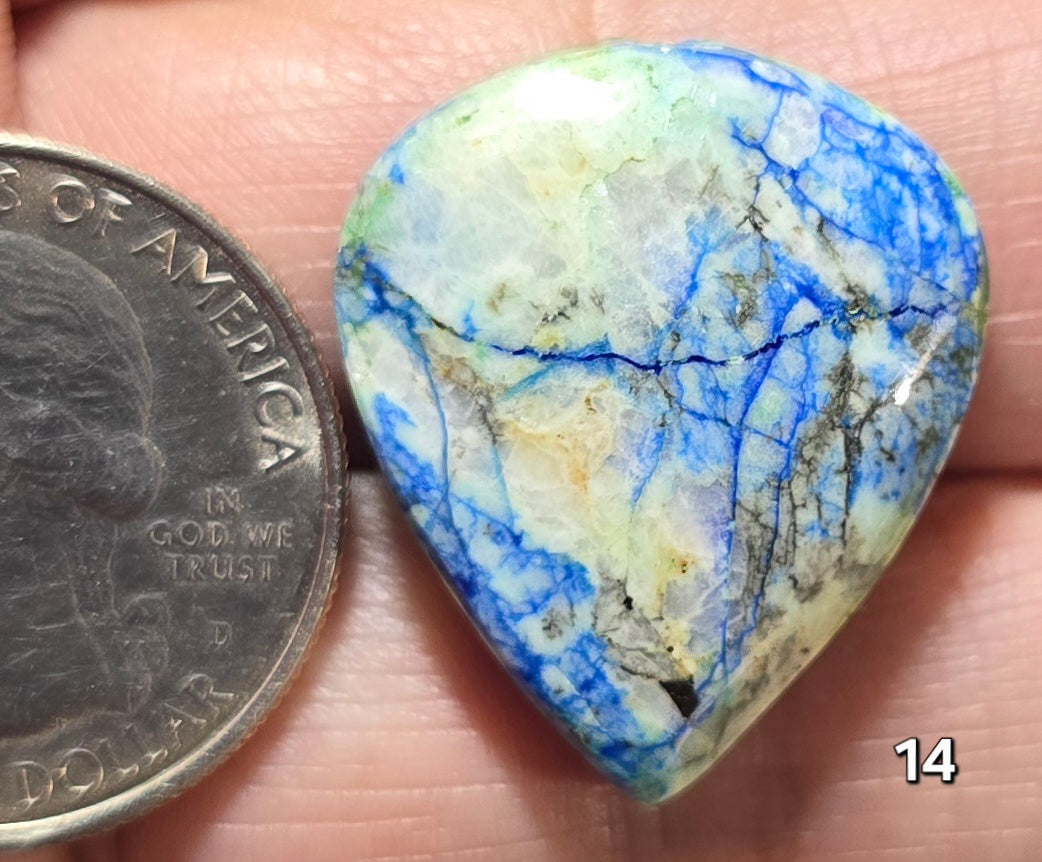 #14 Turquoise Azurite