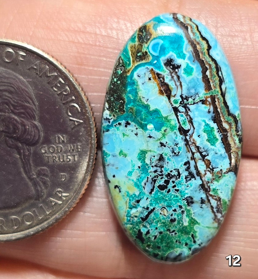 #12 Turquoise Chrysocolla