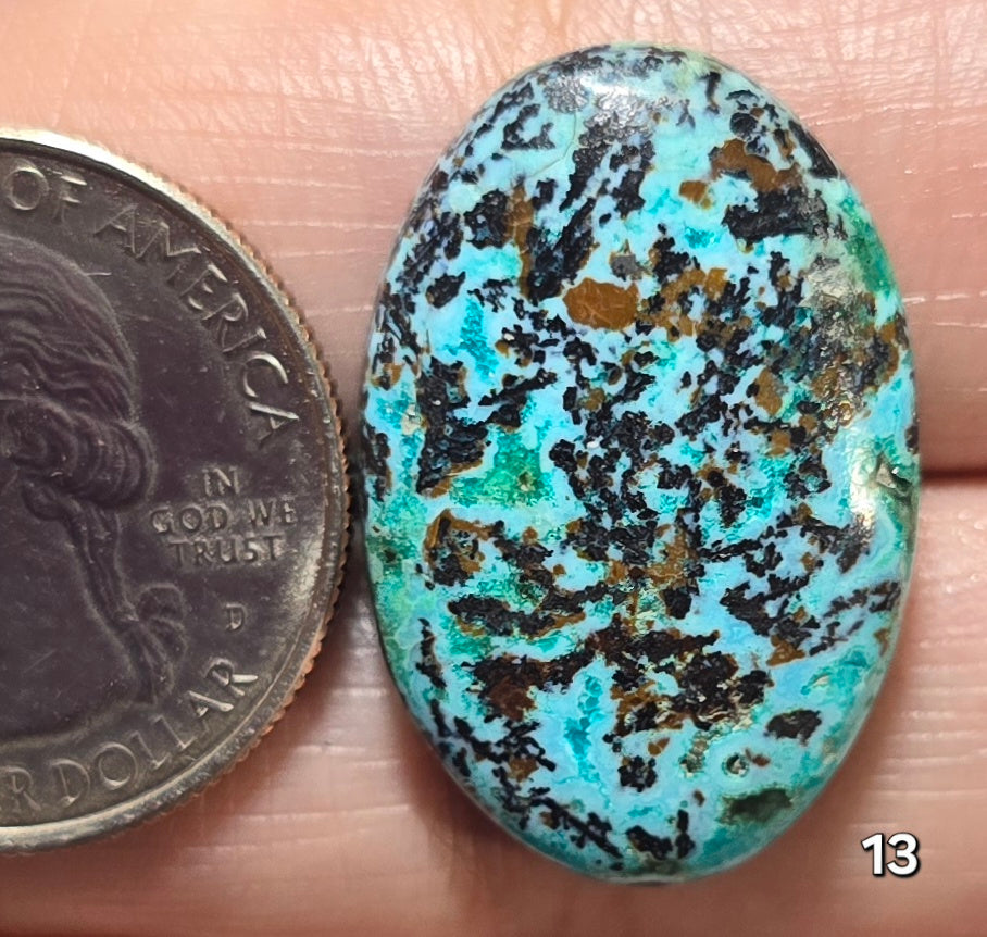 #13 Turquoise Chrysocolla