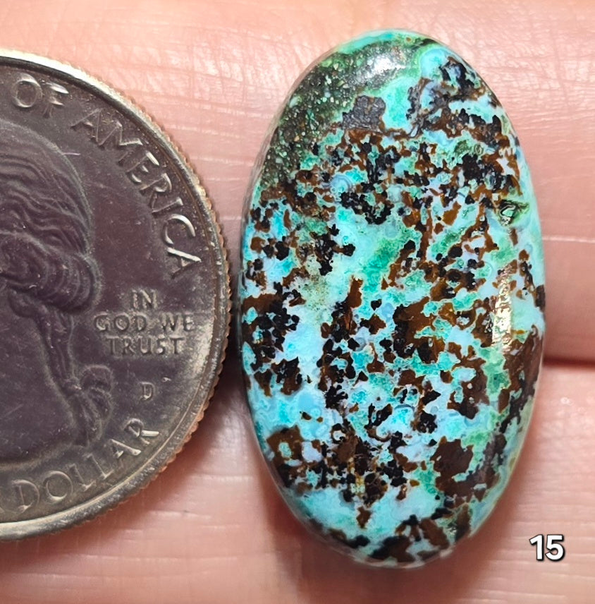 #15 Turquoise Chrysocolla