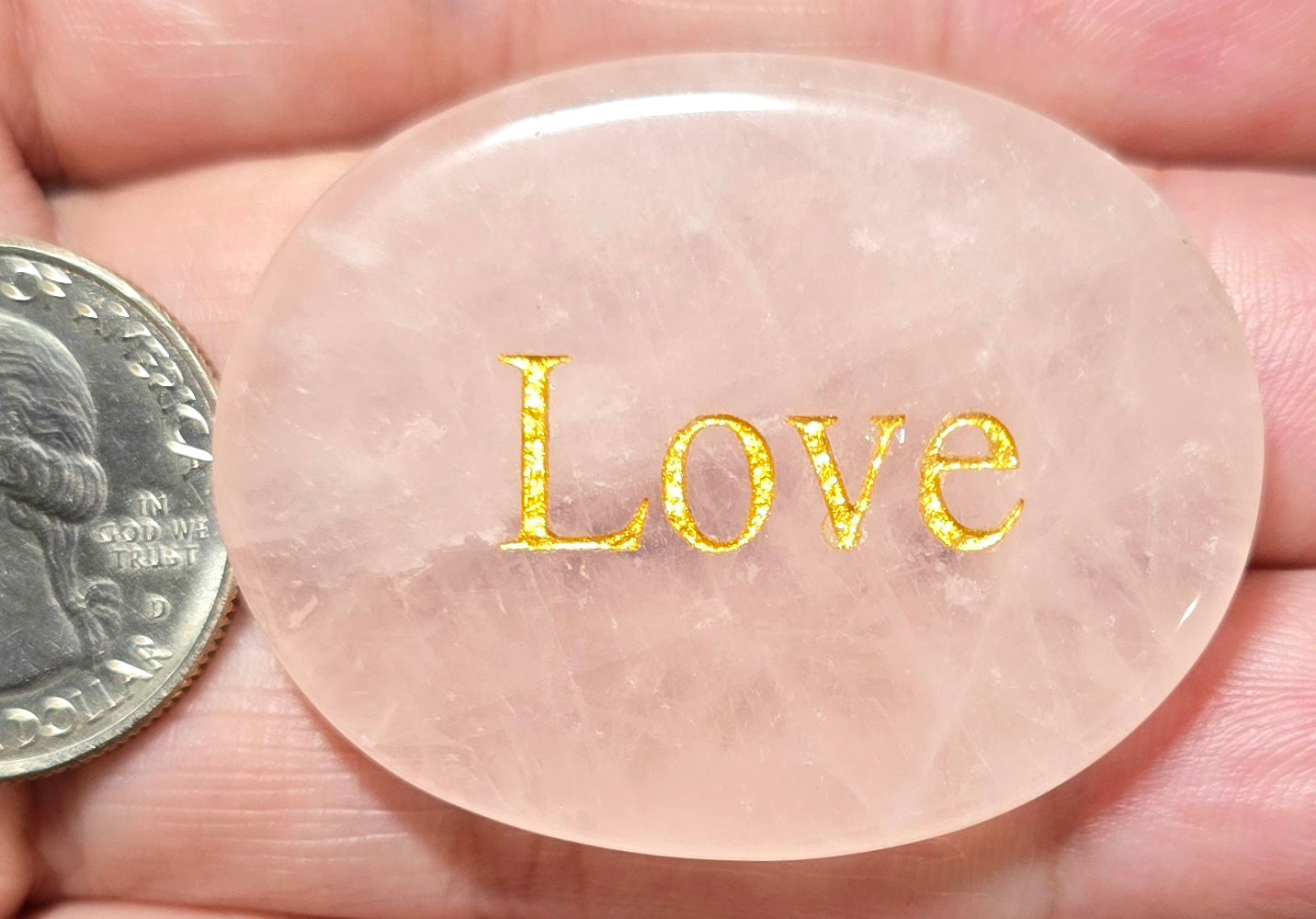 Rose Quartz Wish Stone