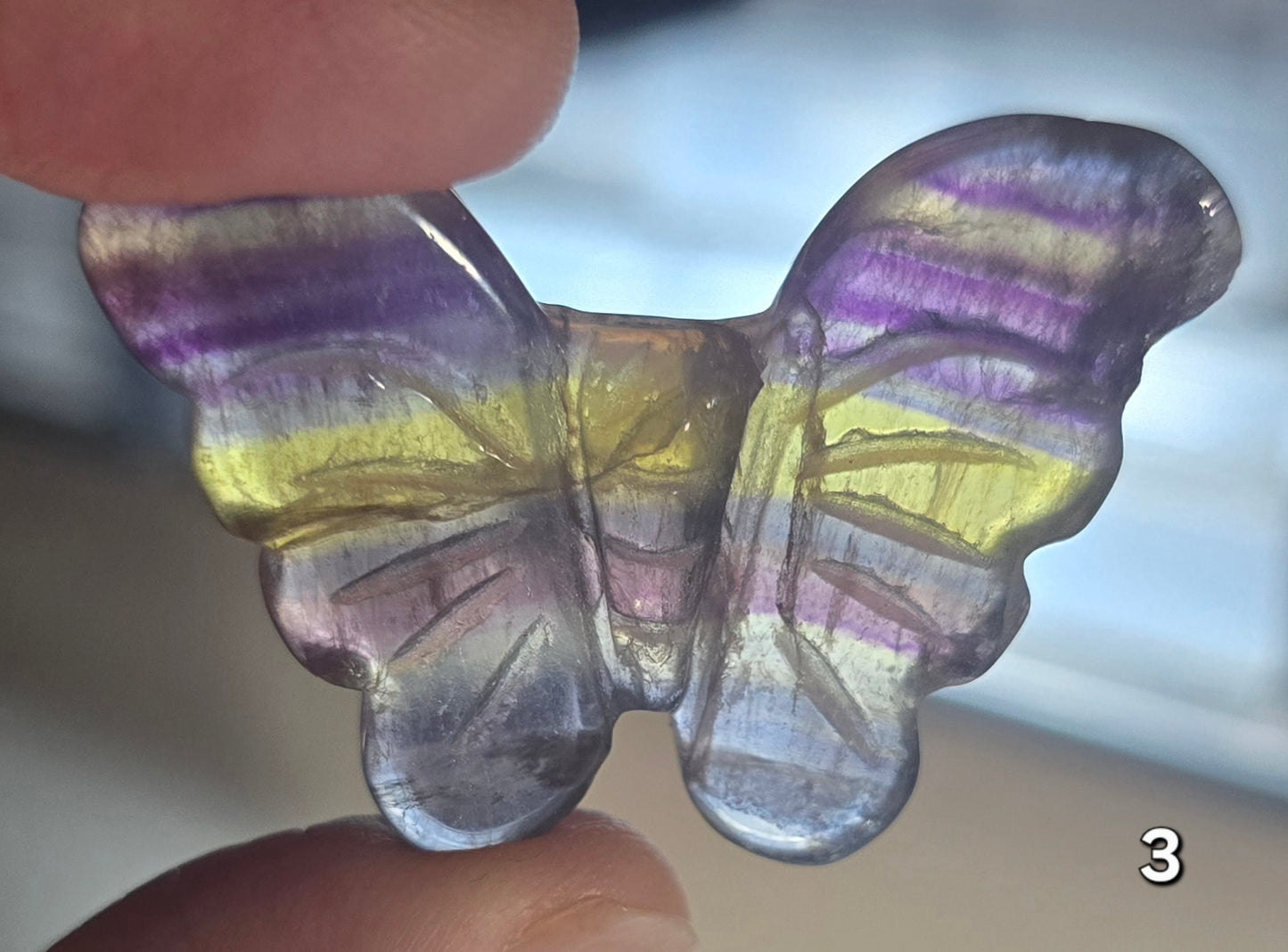 #3 Rainbow Fluorite Butterfly