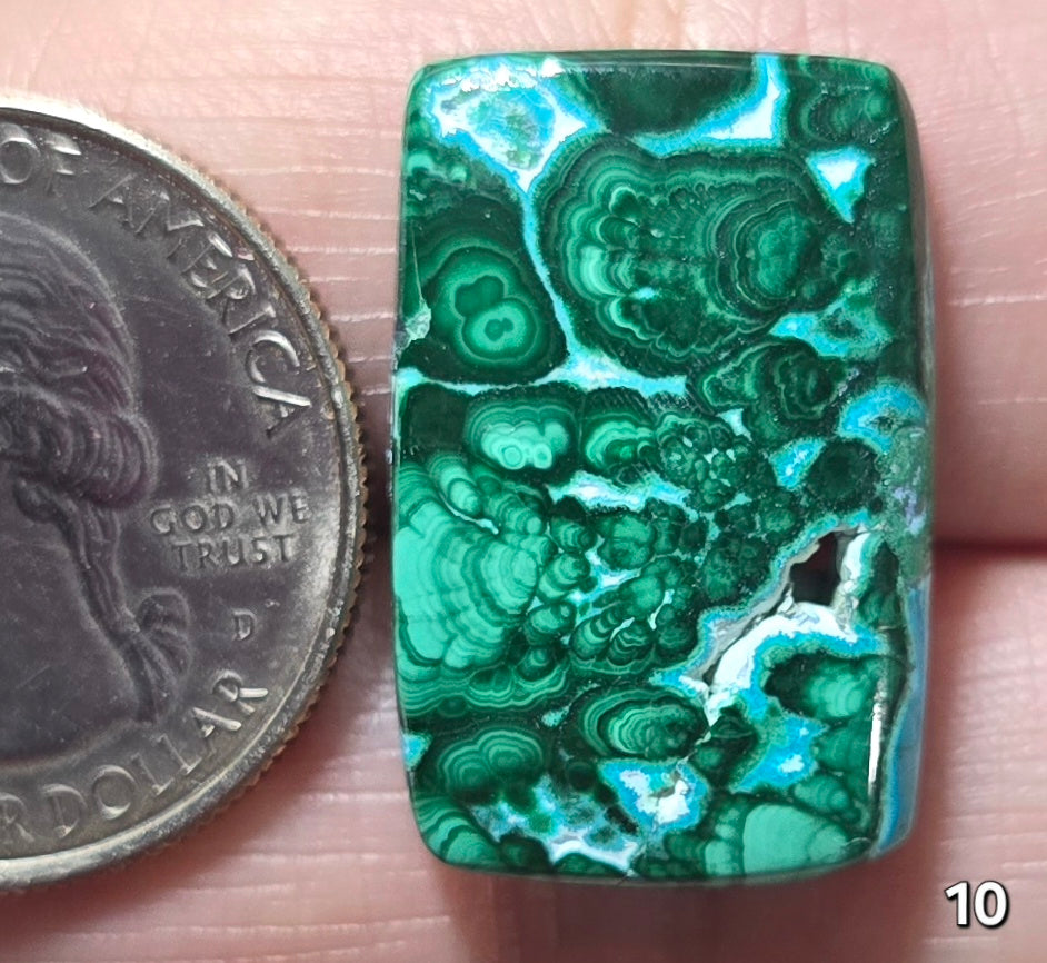 #10 Chrysocolla Malachite Druzy