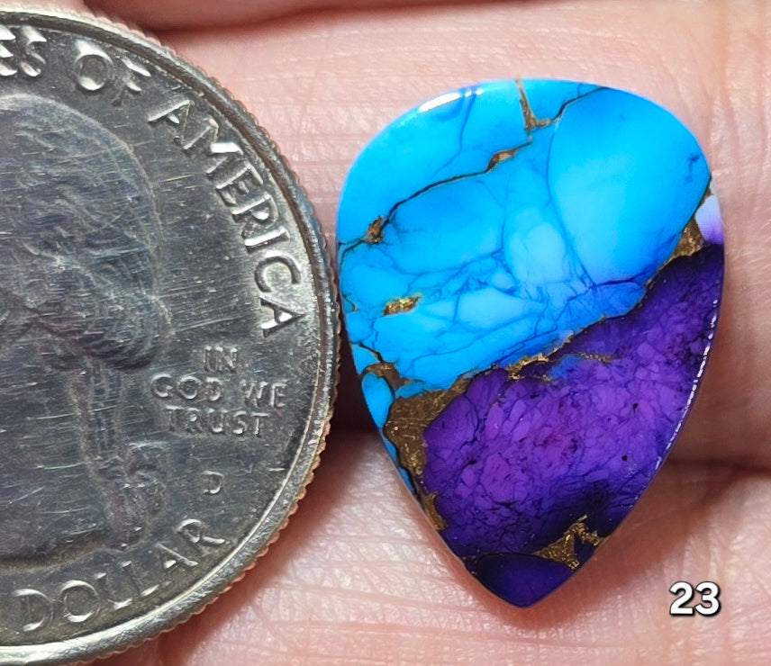 #23 Violet Blue Dahlia