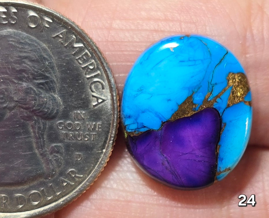 #24 Violet Blue Dahlia