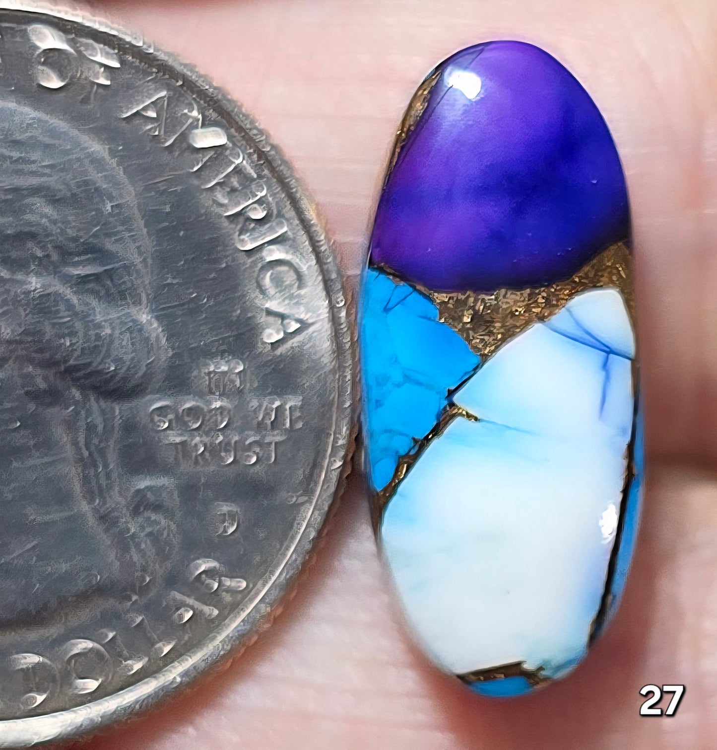 #27 Violet Blue Dahlia