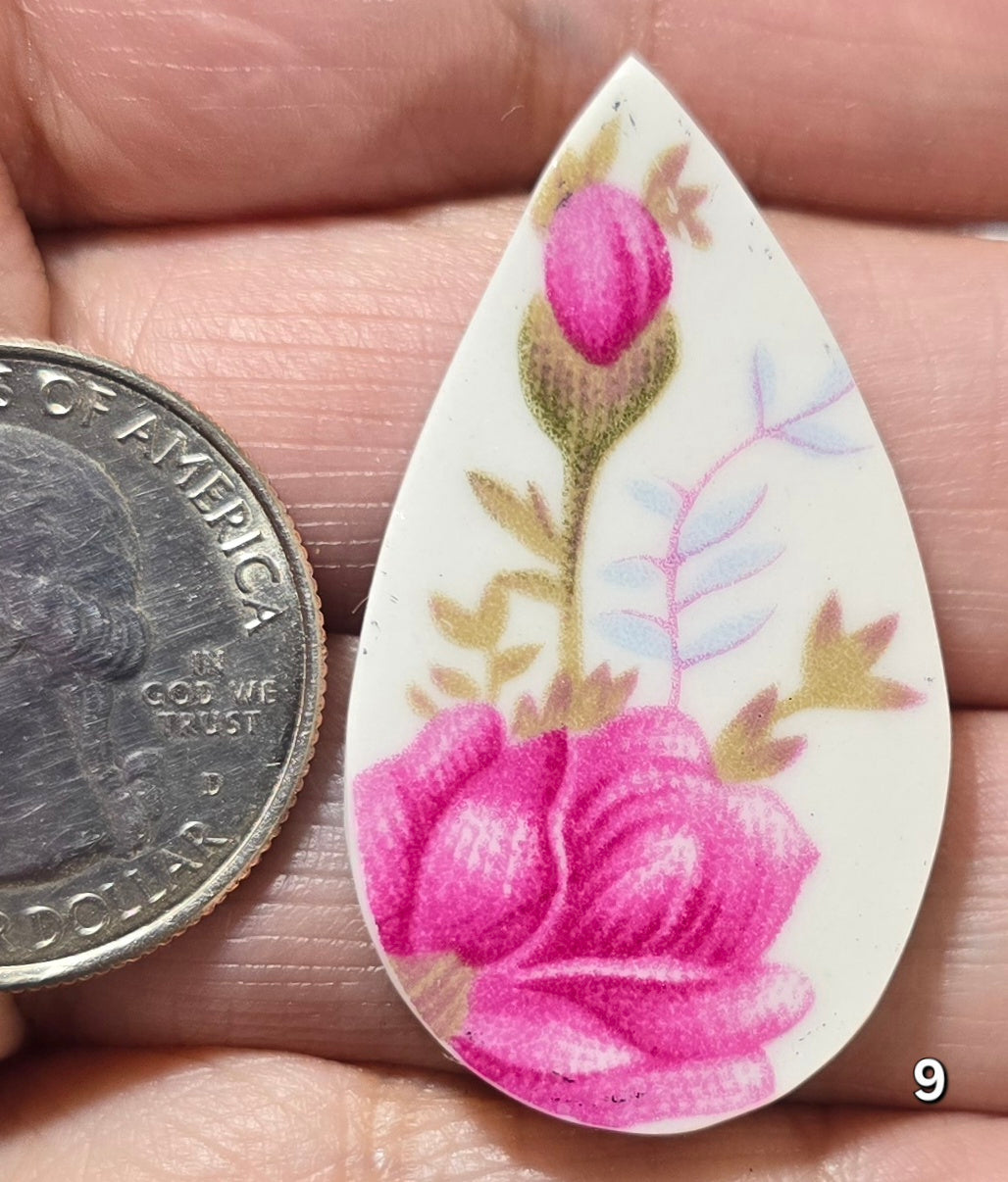 #9 Porcelain Cabochon