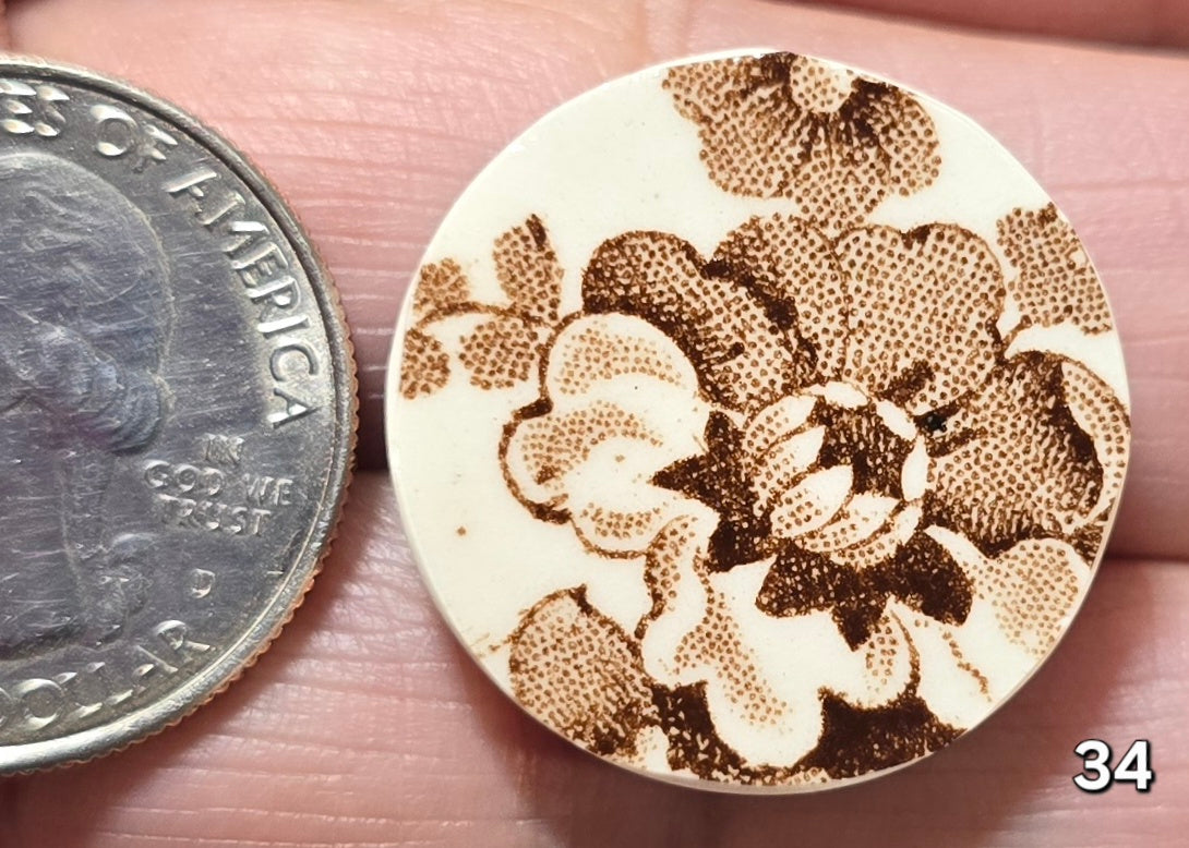 #34 Porcelain Cabochon