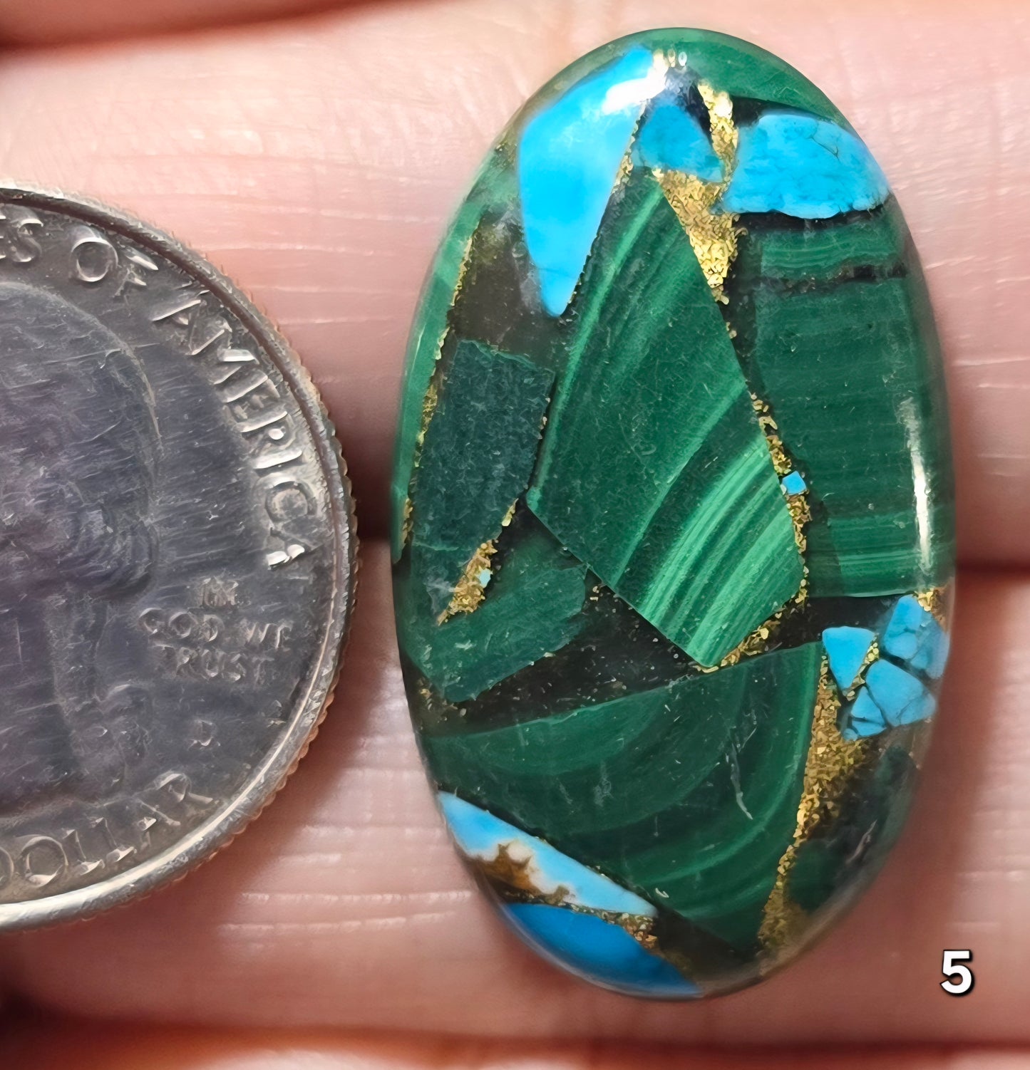 #5 Malachite Turquoise