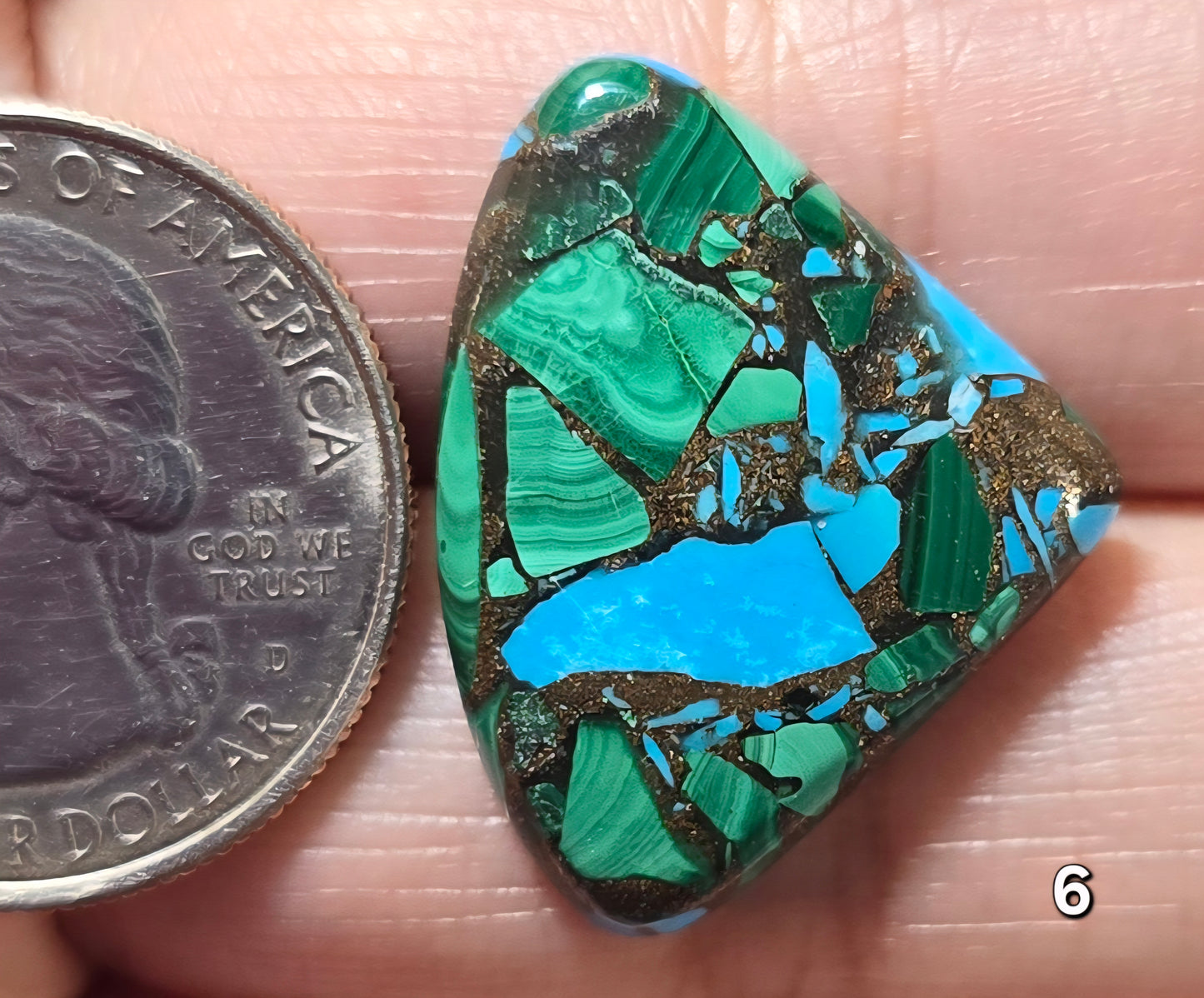 #6 Malachite Turquoise