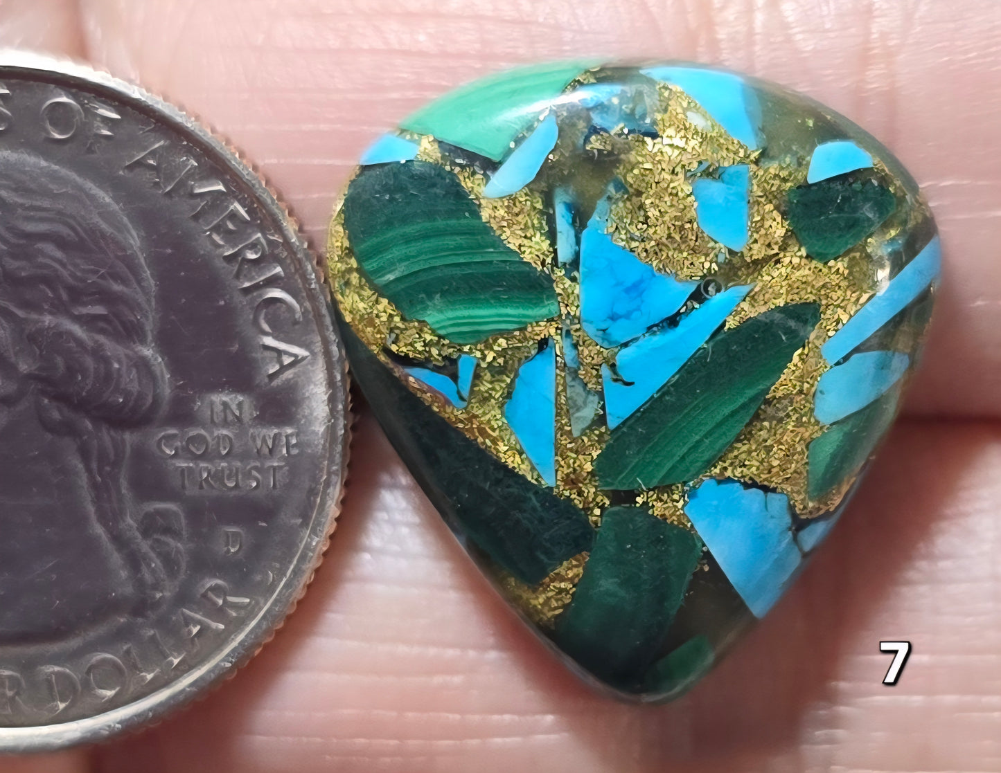 #7 Malachite Turquoise