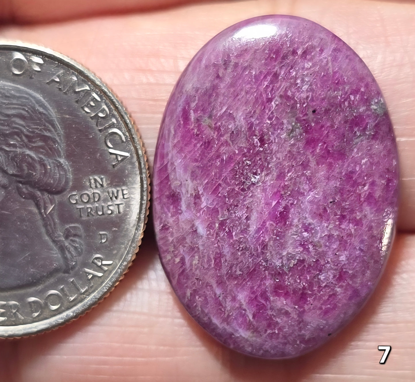 #7 Ruby Zoisite - Ruby Dominant