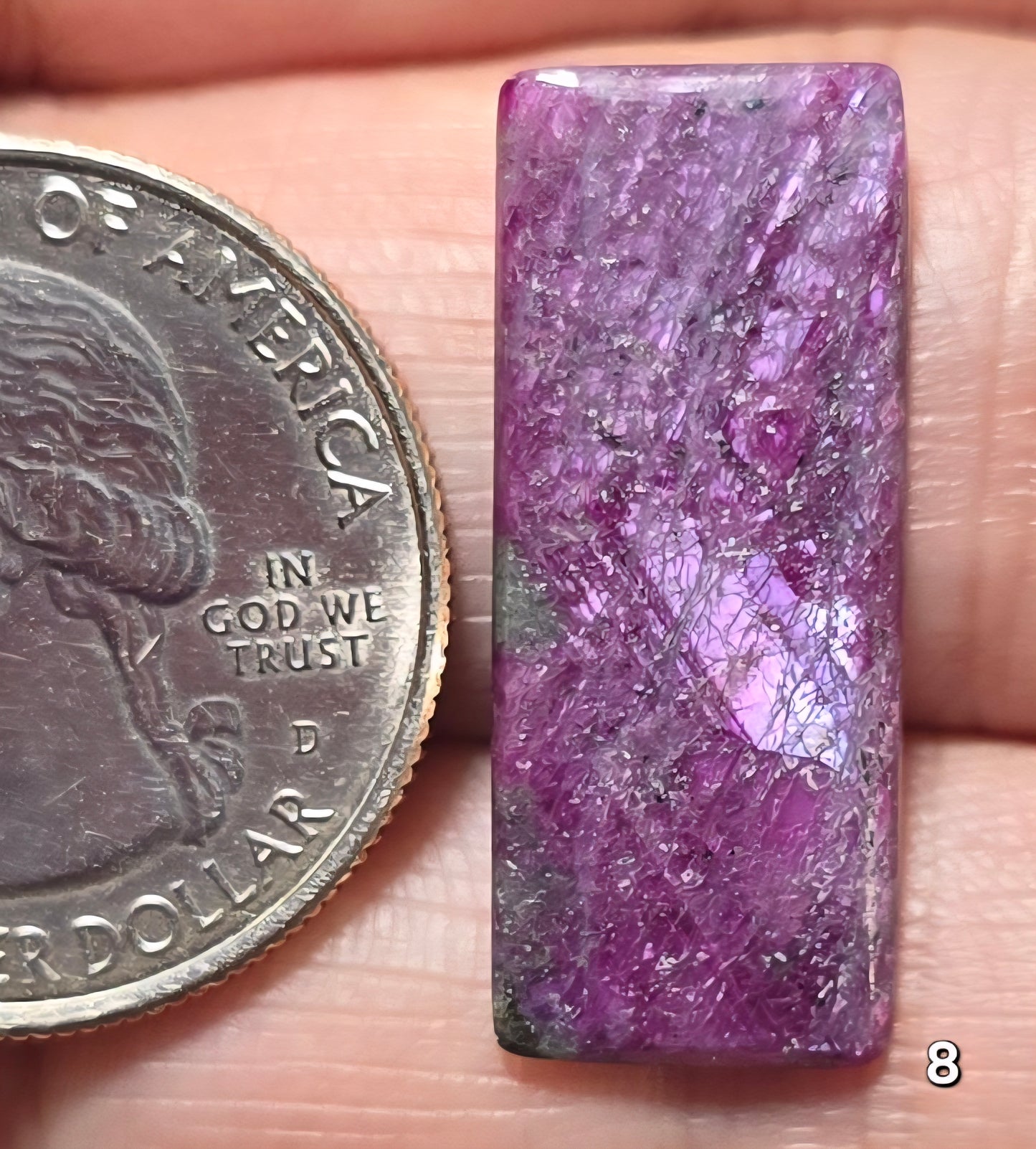 #8 Ruby Zoisite - Ruby Dominant