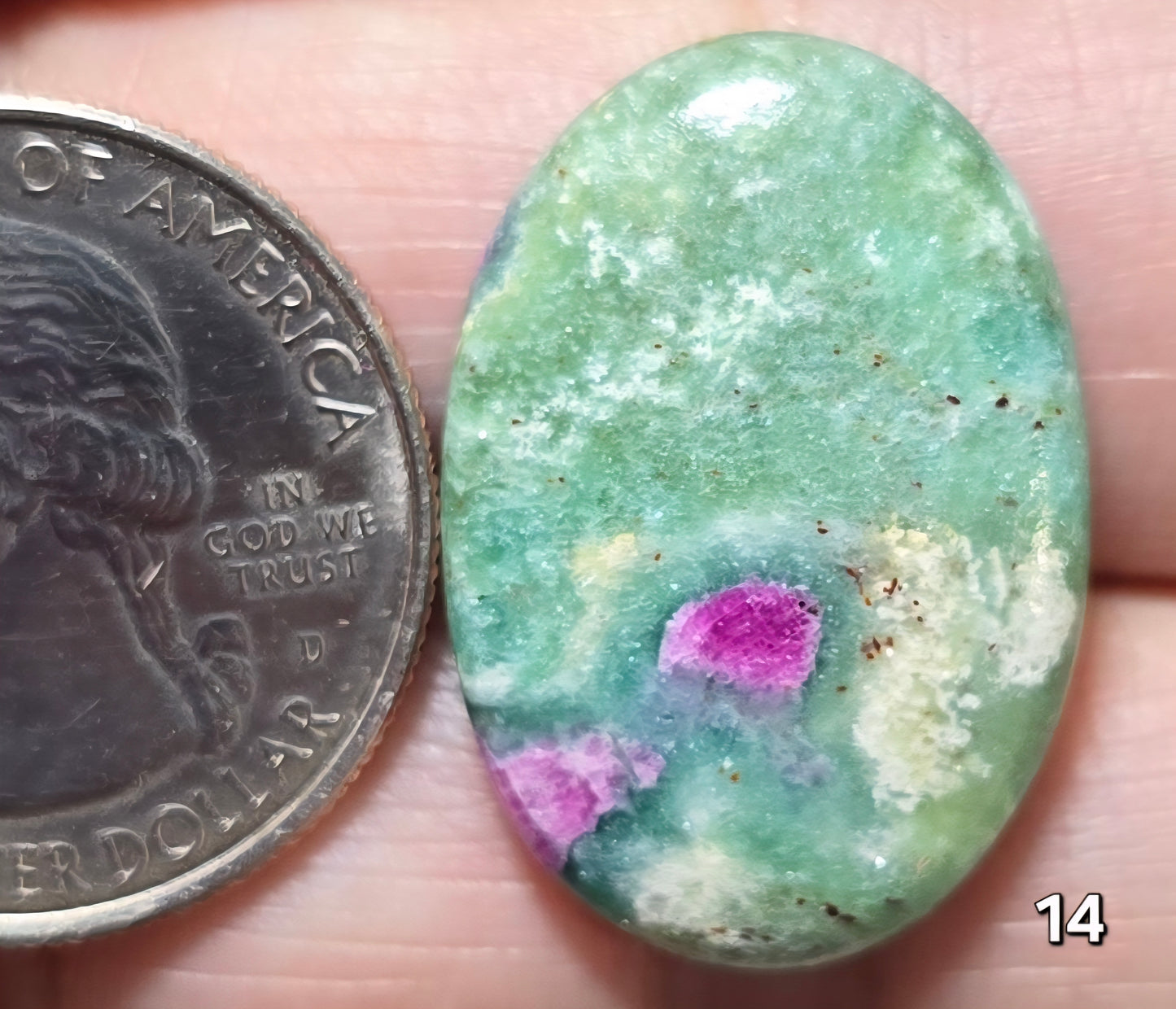 #14 Ruby Fuchsite