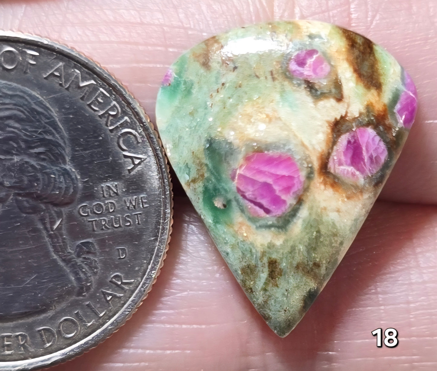 #18 Ruby Fuchsite