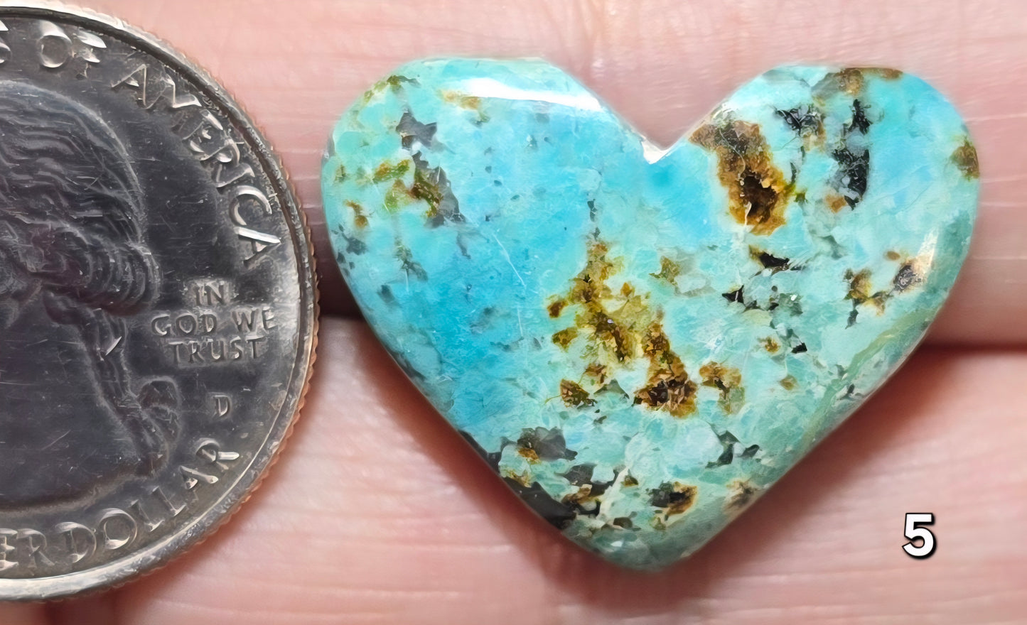 #5 Hubei Turquoise Heart
