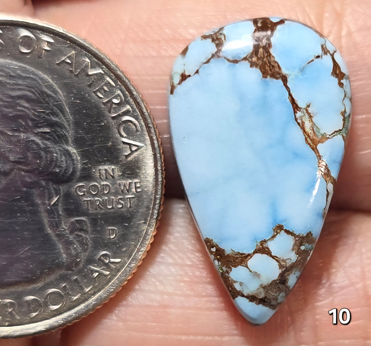 #10 Azure Wild Horse Jasper