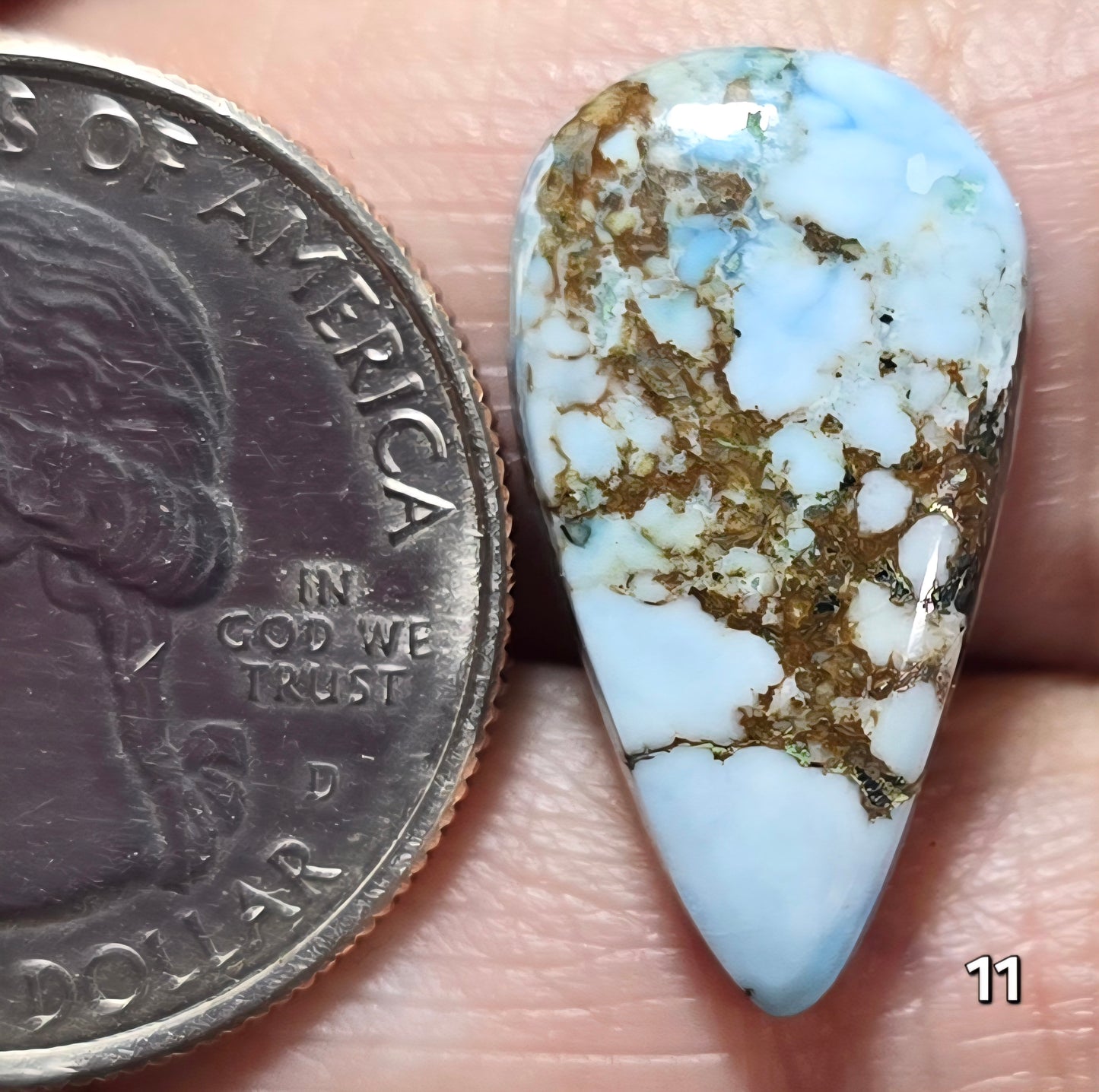#11 Azure Wild Horse Jasper