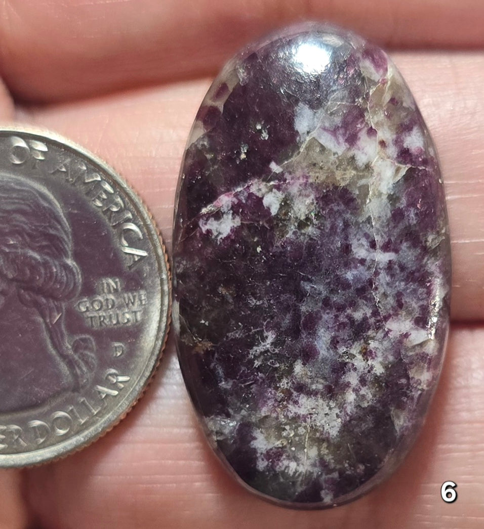 #6 Pink Tourmaline in Smoky Quartz