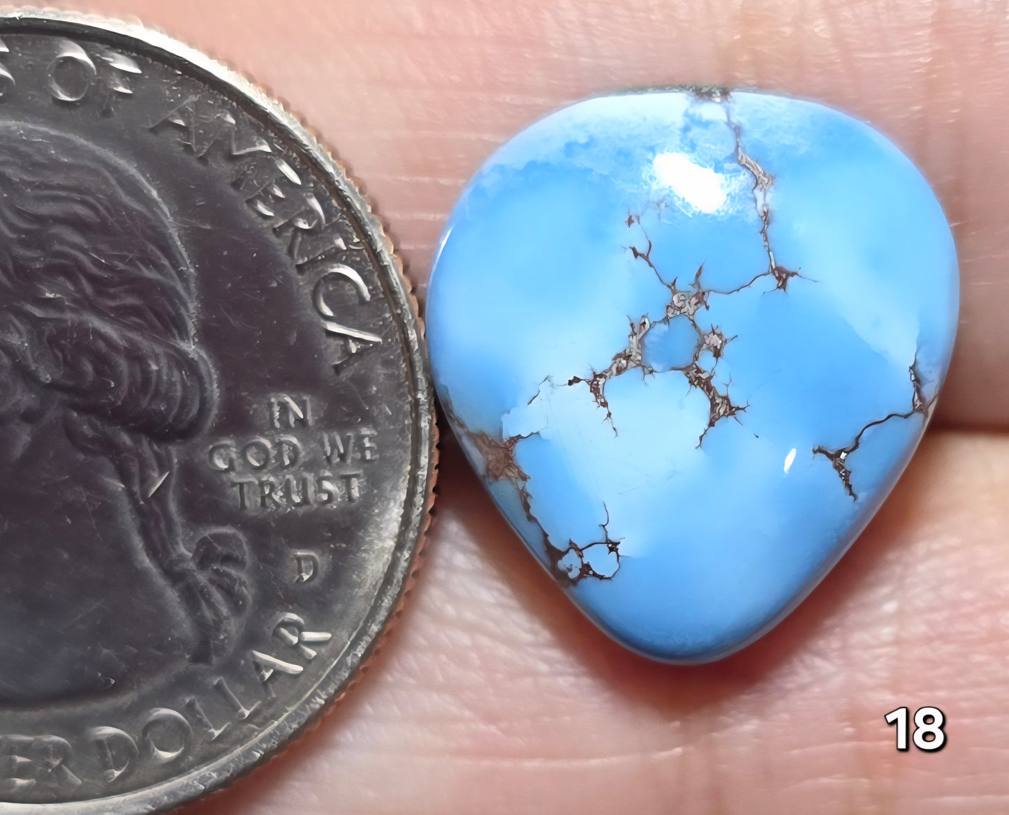 #18 Golden Hill Turquoise