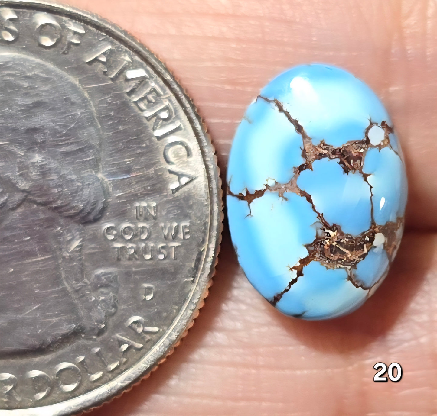 #20 Golden Hill Turquoise