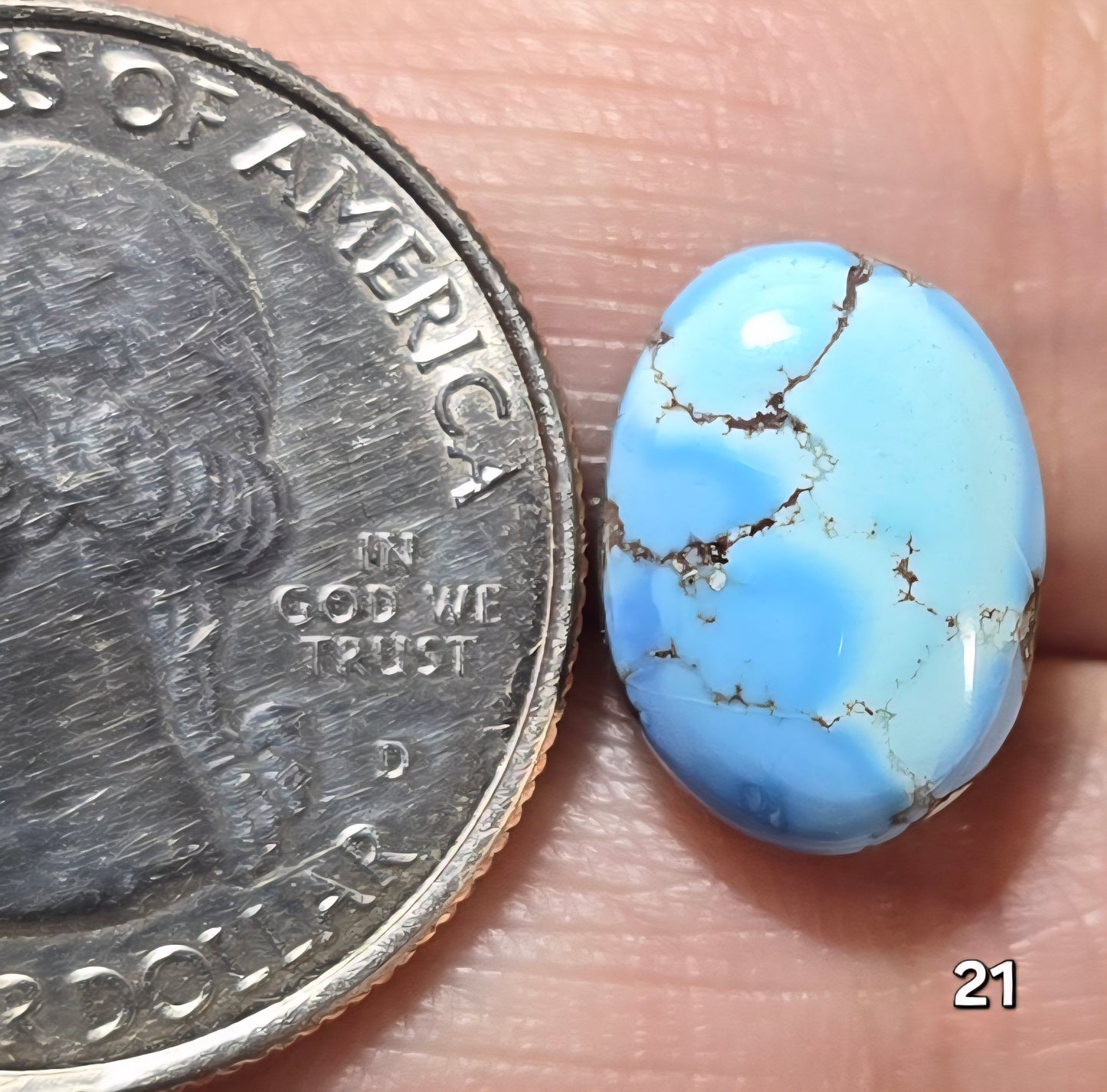 #21 Golden Hill Turquoise