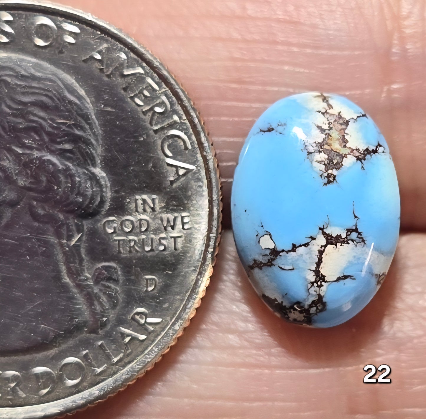 #22 Golden Hill Turquoise