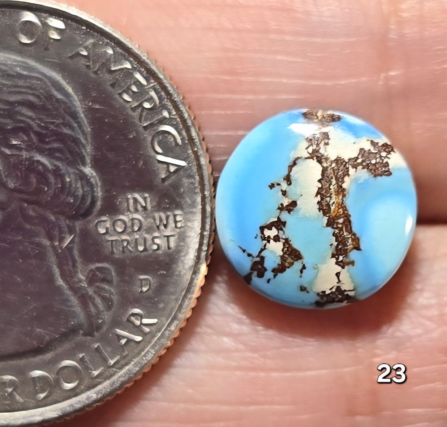 #23 Golden Hill Turquoise