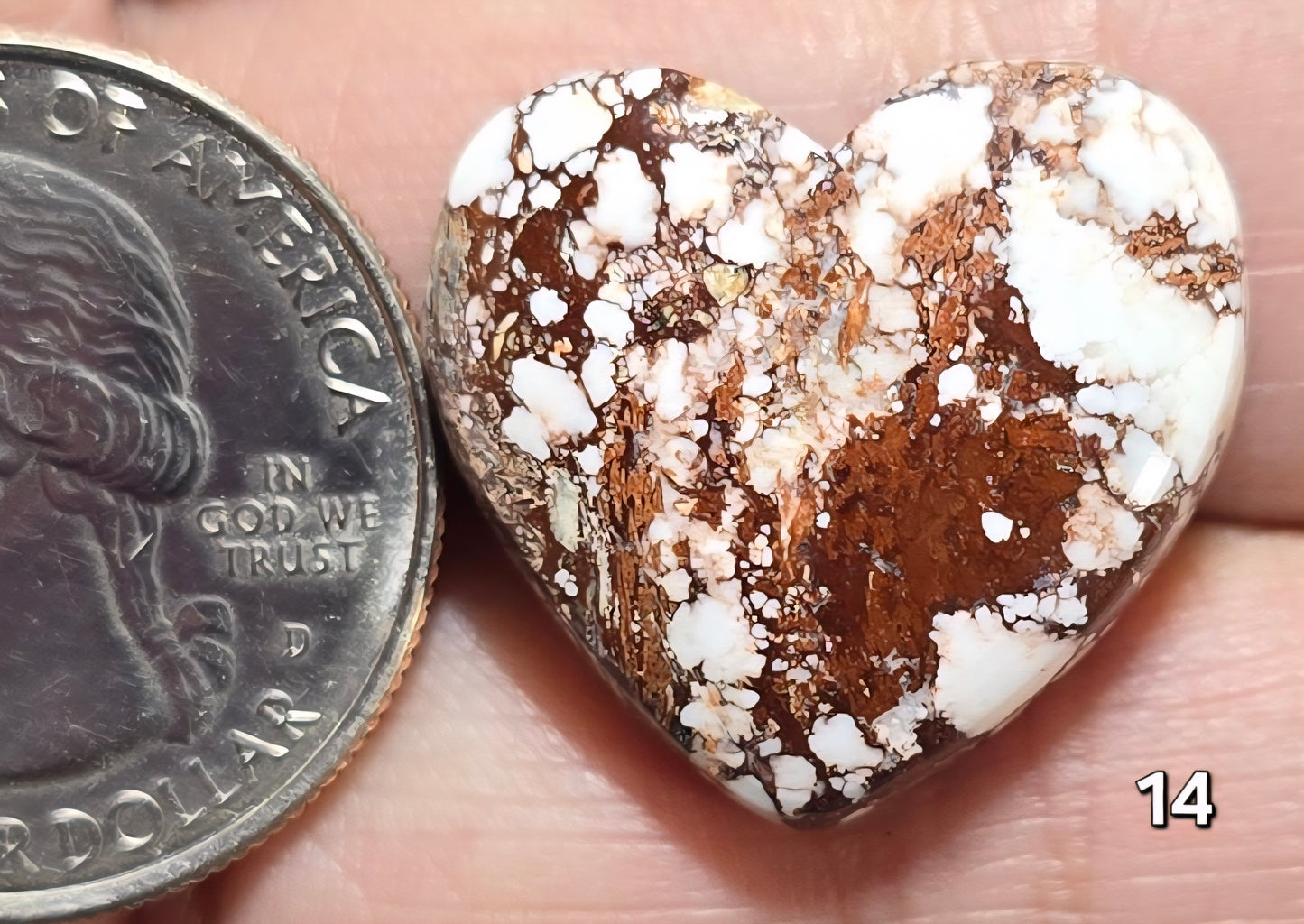 #14 Wild Horse Jasper Heart