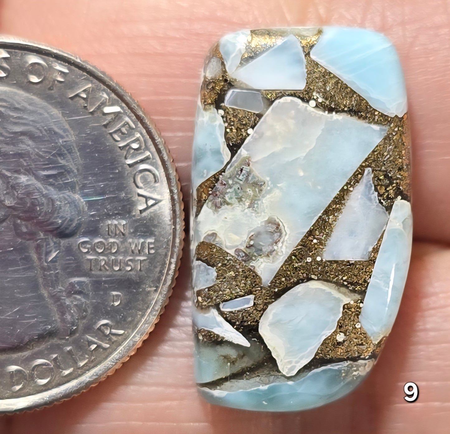 #9 Copper Larimar