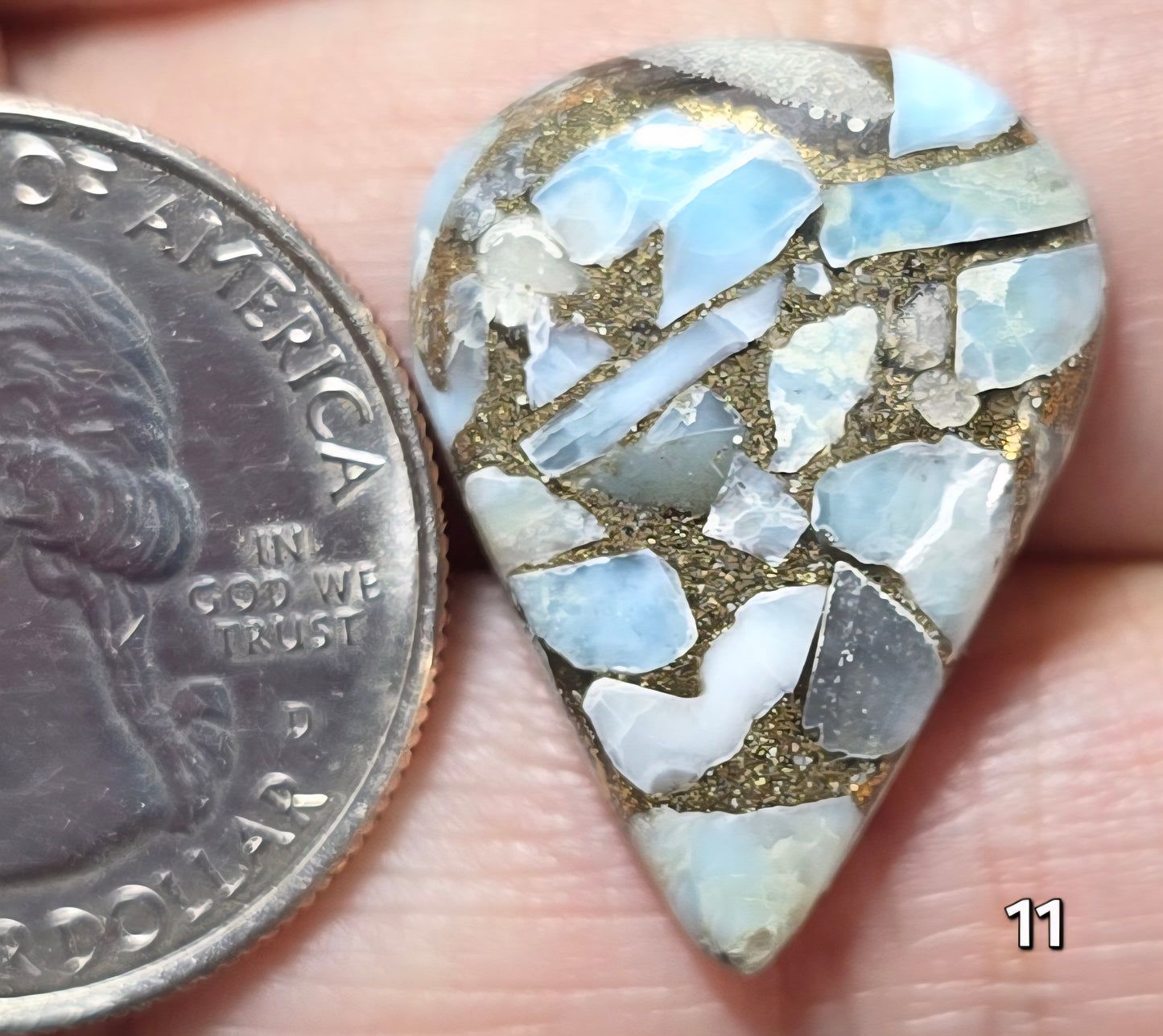 #11 Copper Larimar