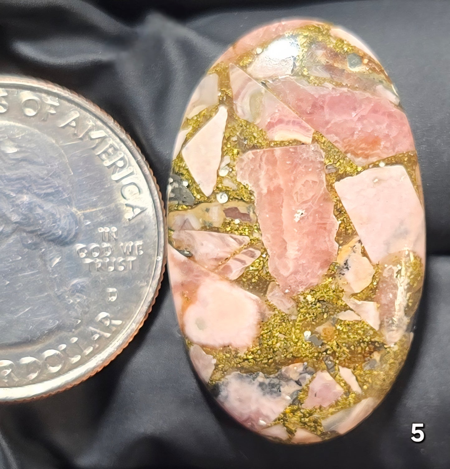 #5 Copper Rhodonite
