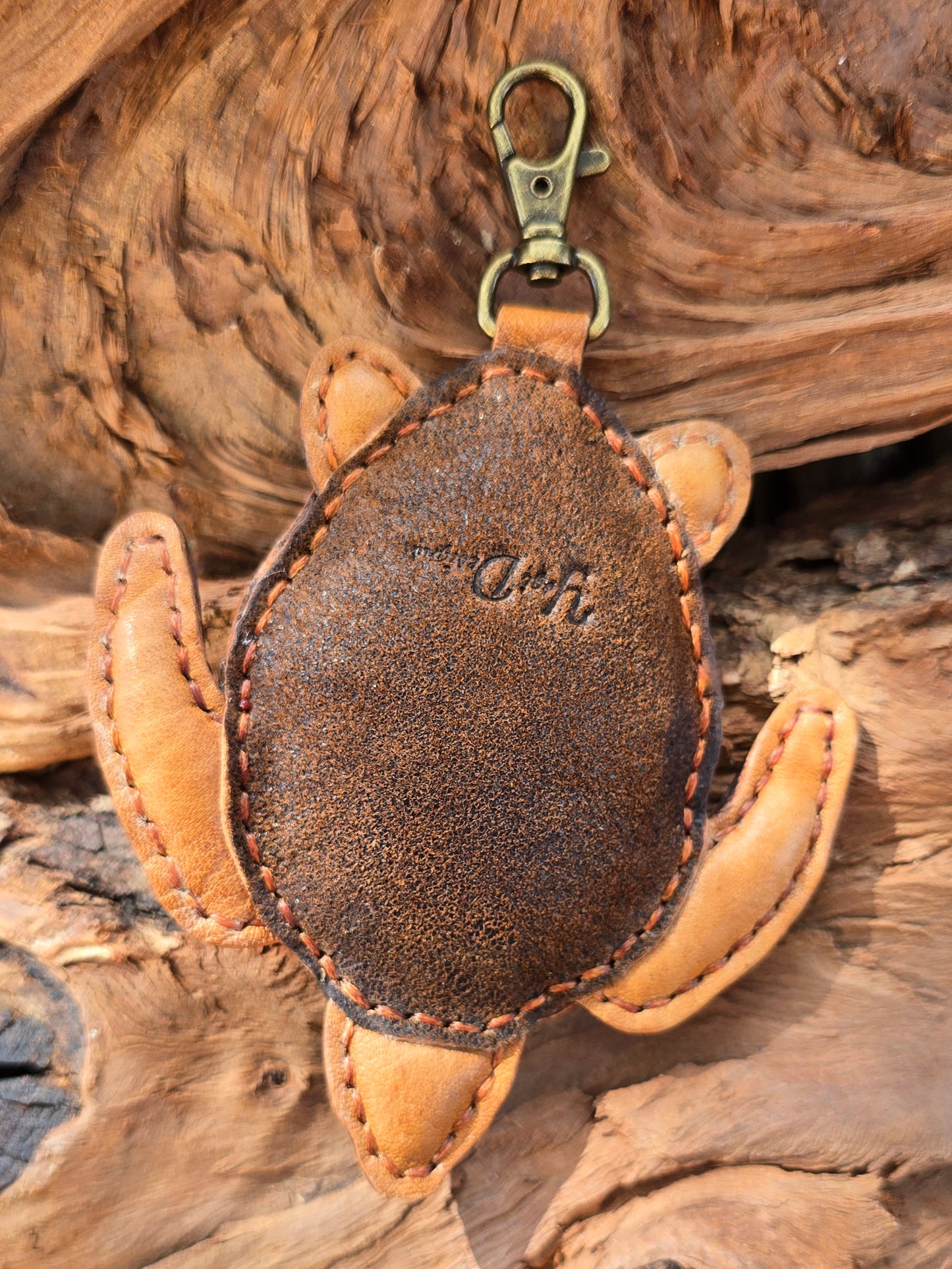 Desert Orchid Leather Turtle