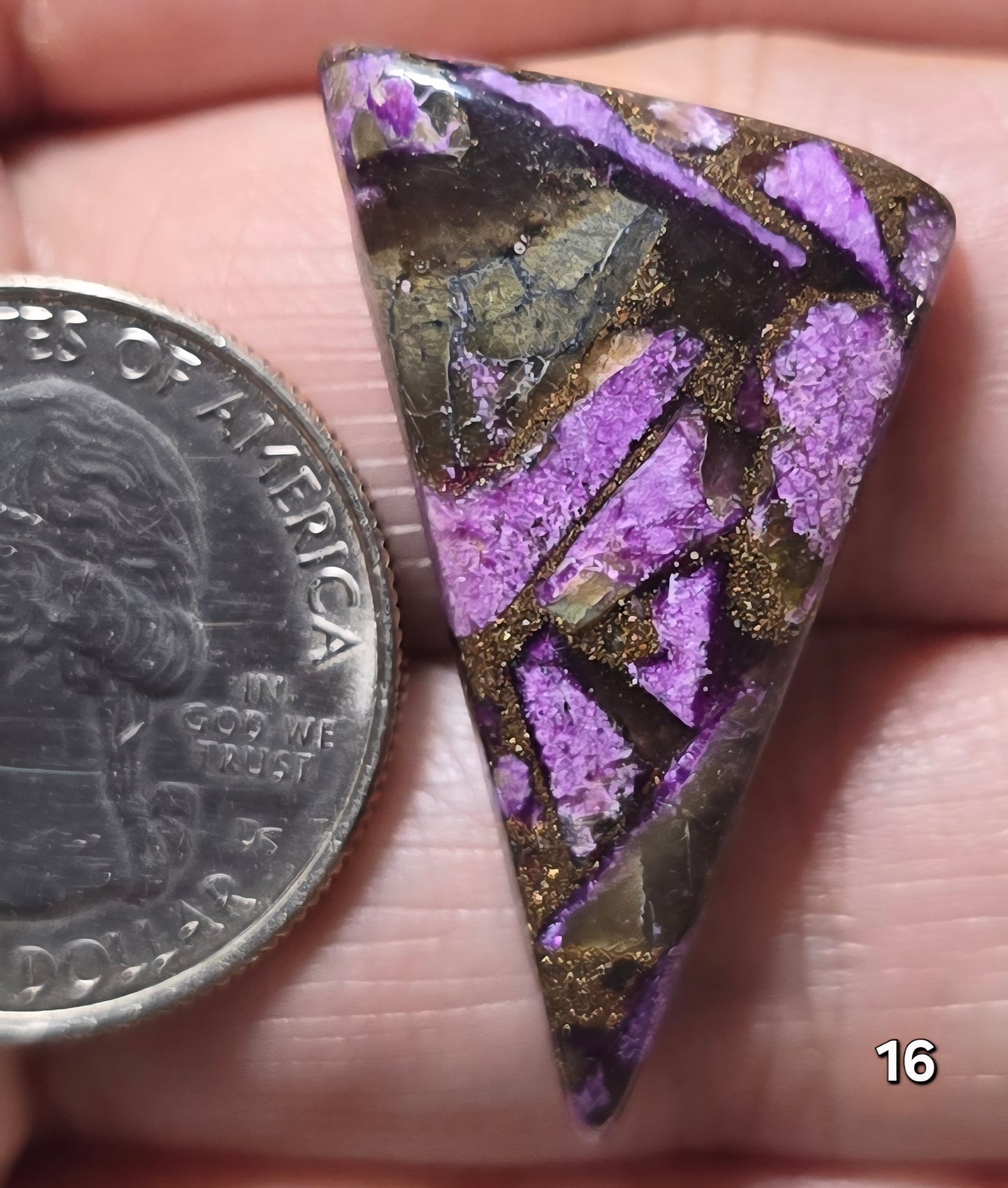 #16 Copper Stichtite Mosaic