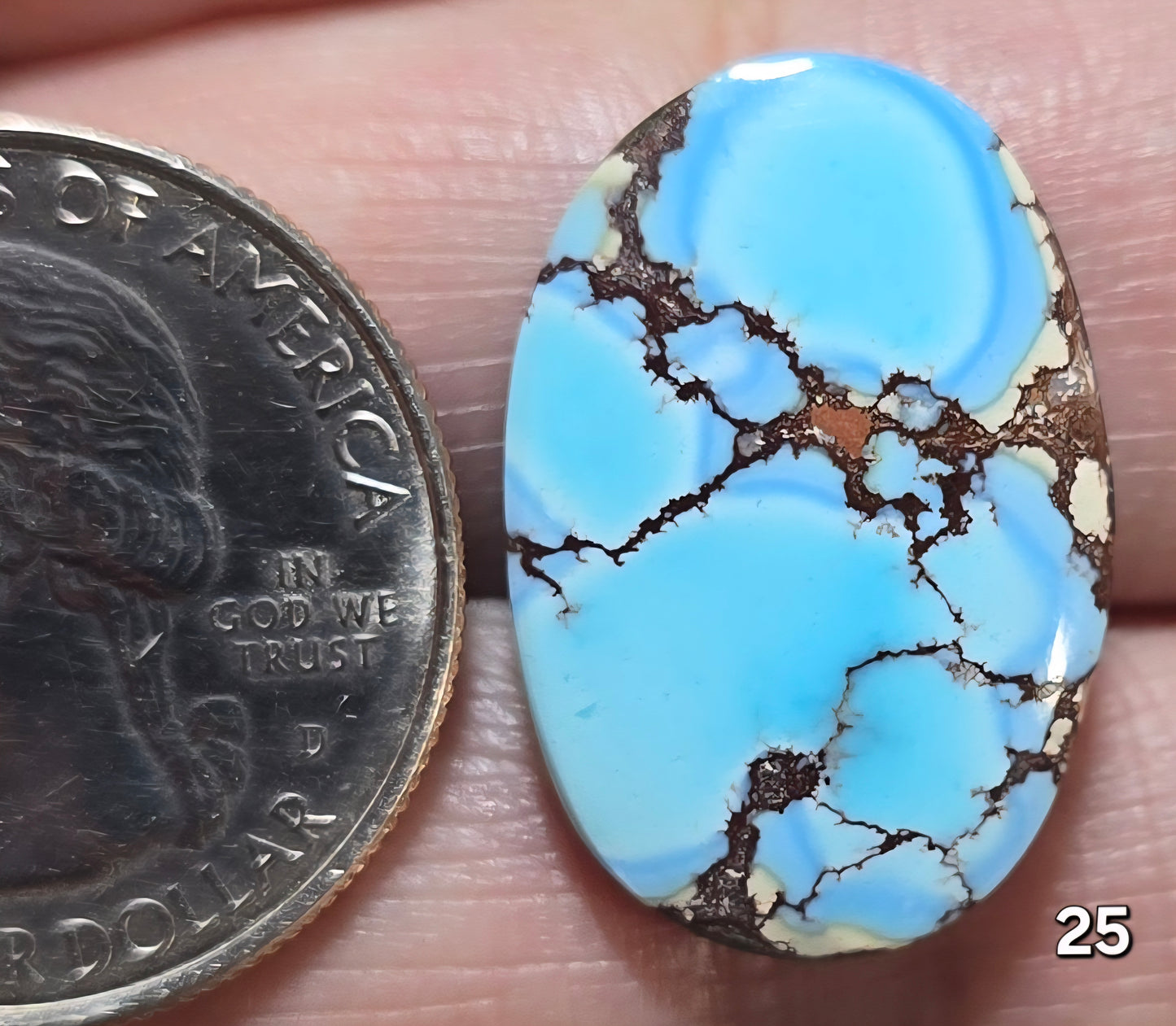 #25 Golden Hill Turquoise