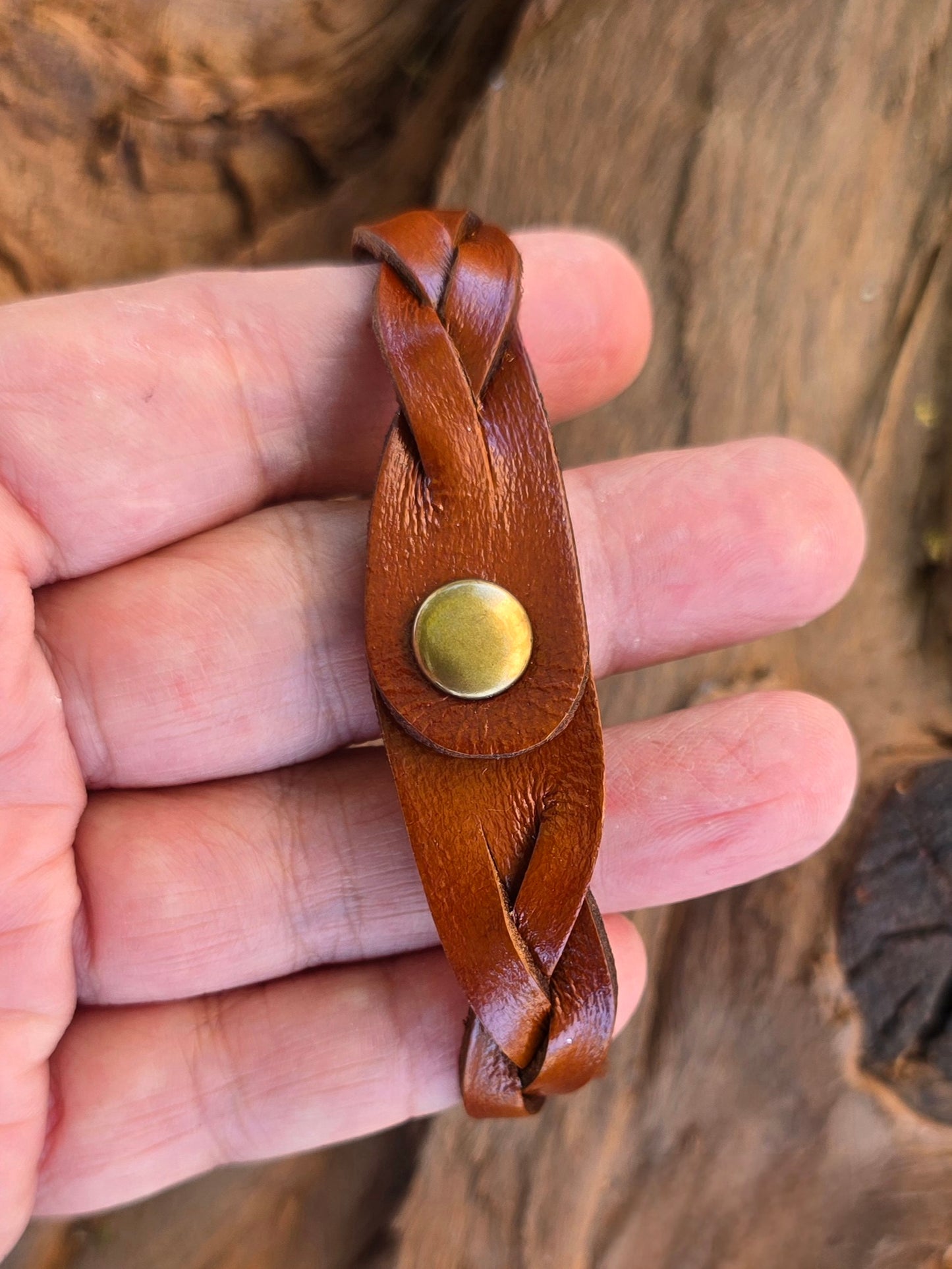 Braided Leather Bracelet