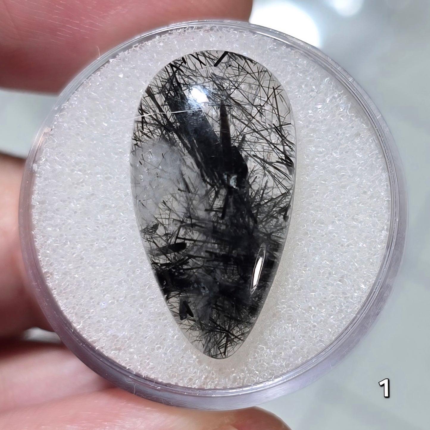 #1 Black Rutilated Quartz