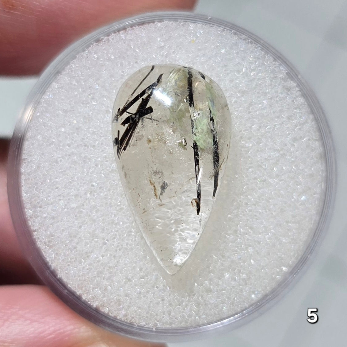 #5 Black Rutilated Quartz