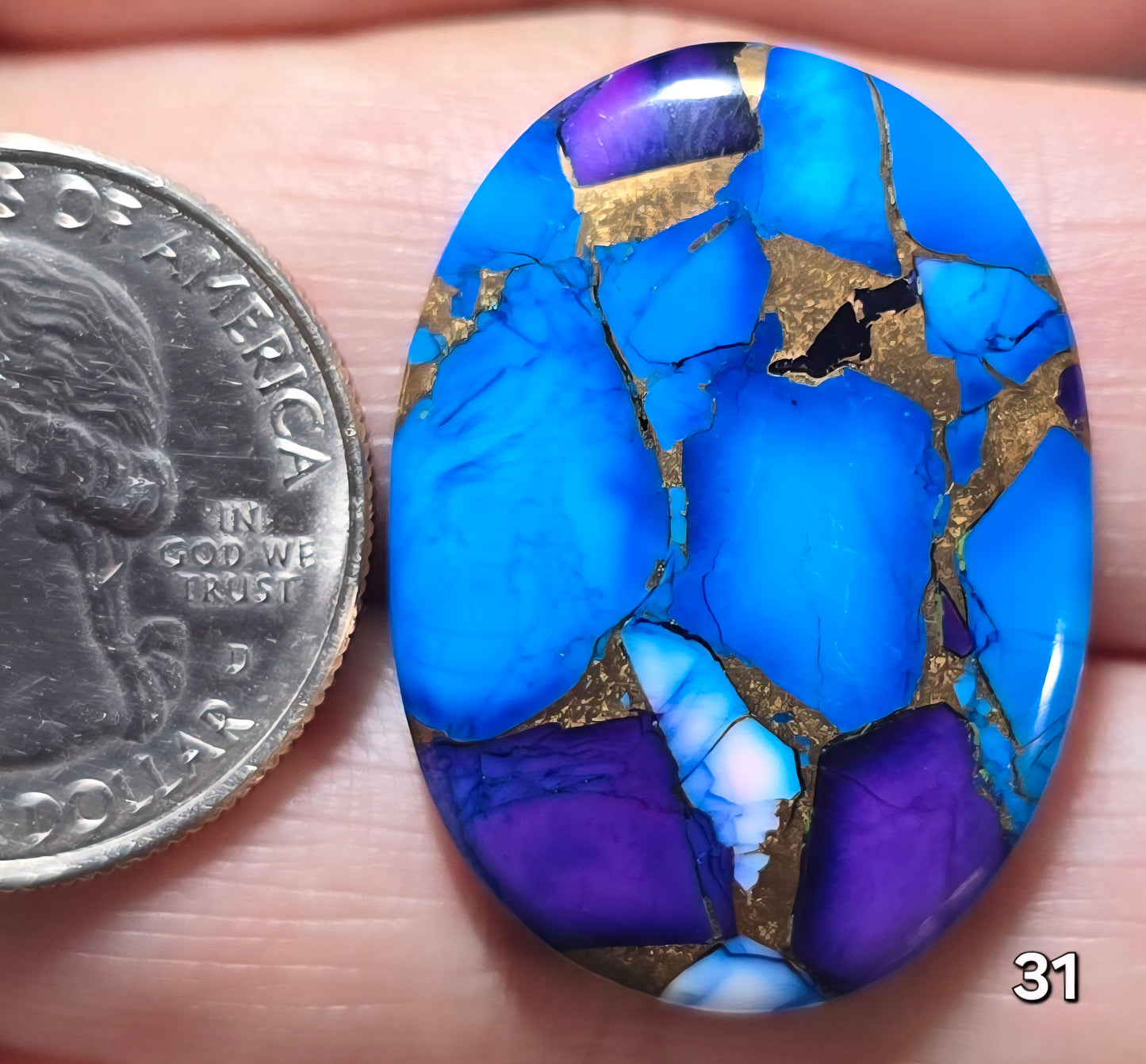 #31 Violet Blue Dahlia