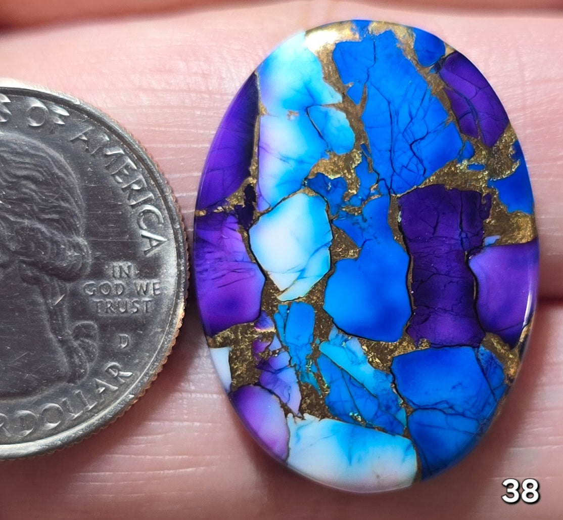 #38 Violet Blue Dahlia