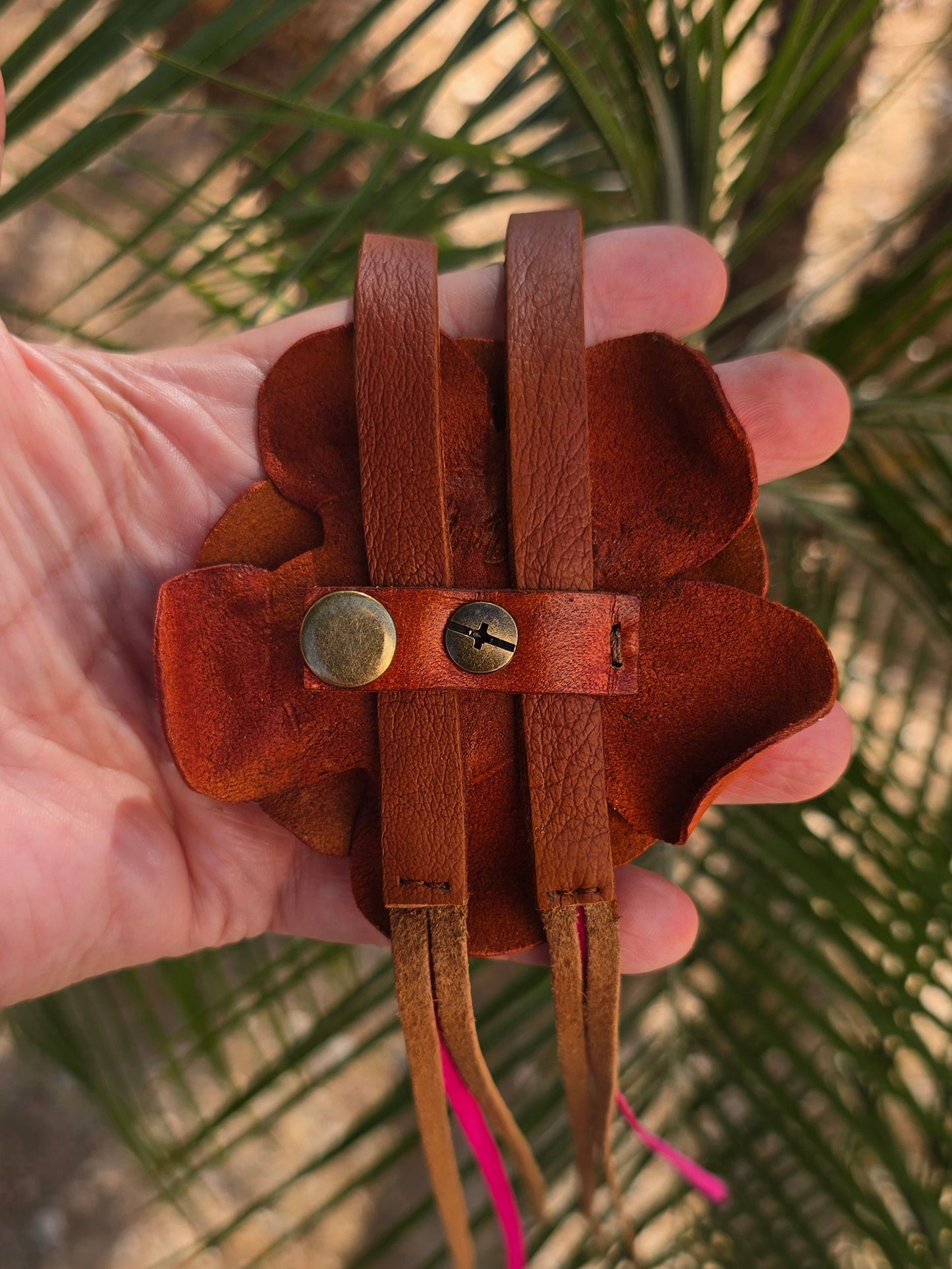 Chrysocolla Bloom — Convertible Bolo Statement Piece w/ Upgraded Bolo Cord