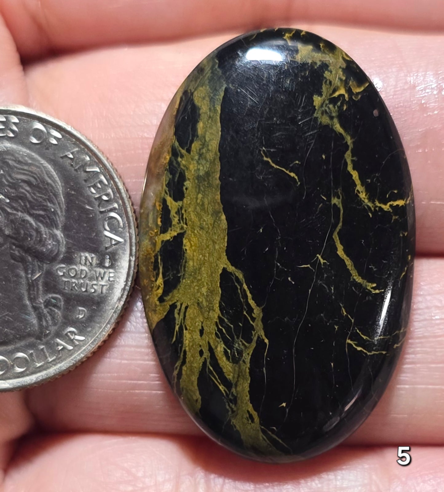 #5 Black Indonesian Opal