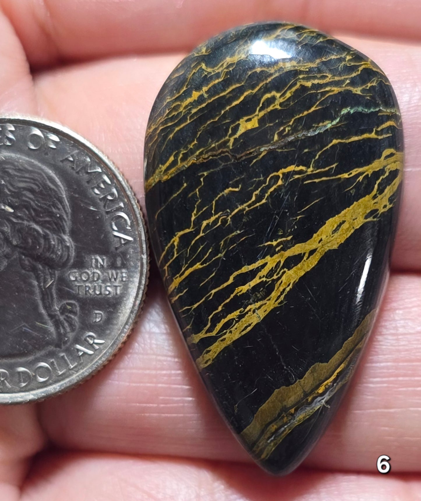 #6 Black Indonesian Opal