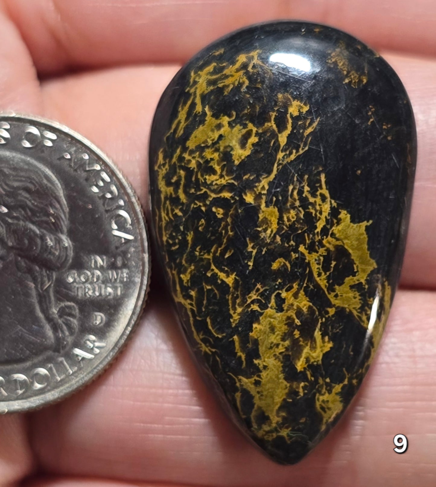 #9 Black Indonesian Opal