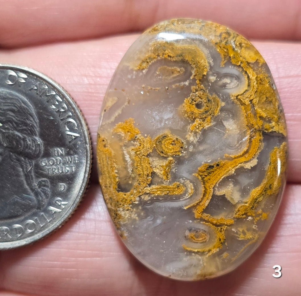 #3 Brown Moss Agate