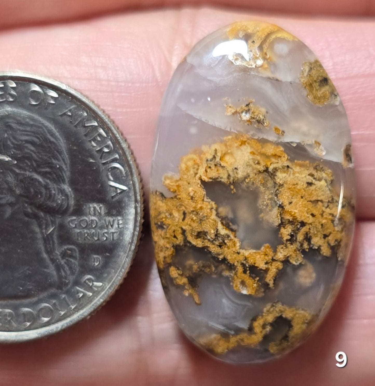 #9 Brown Moss Agate