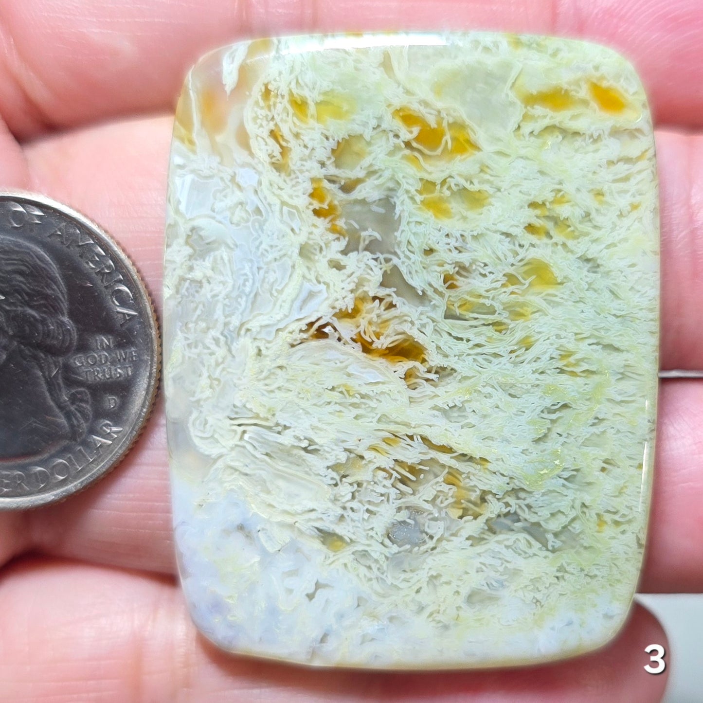 #3 Indonesian Moss Agate